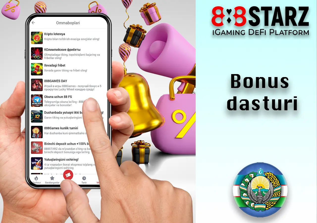 Casino bonuslari haqida umumiy ma'lumot